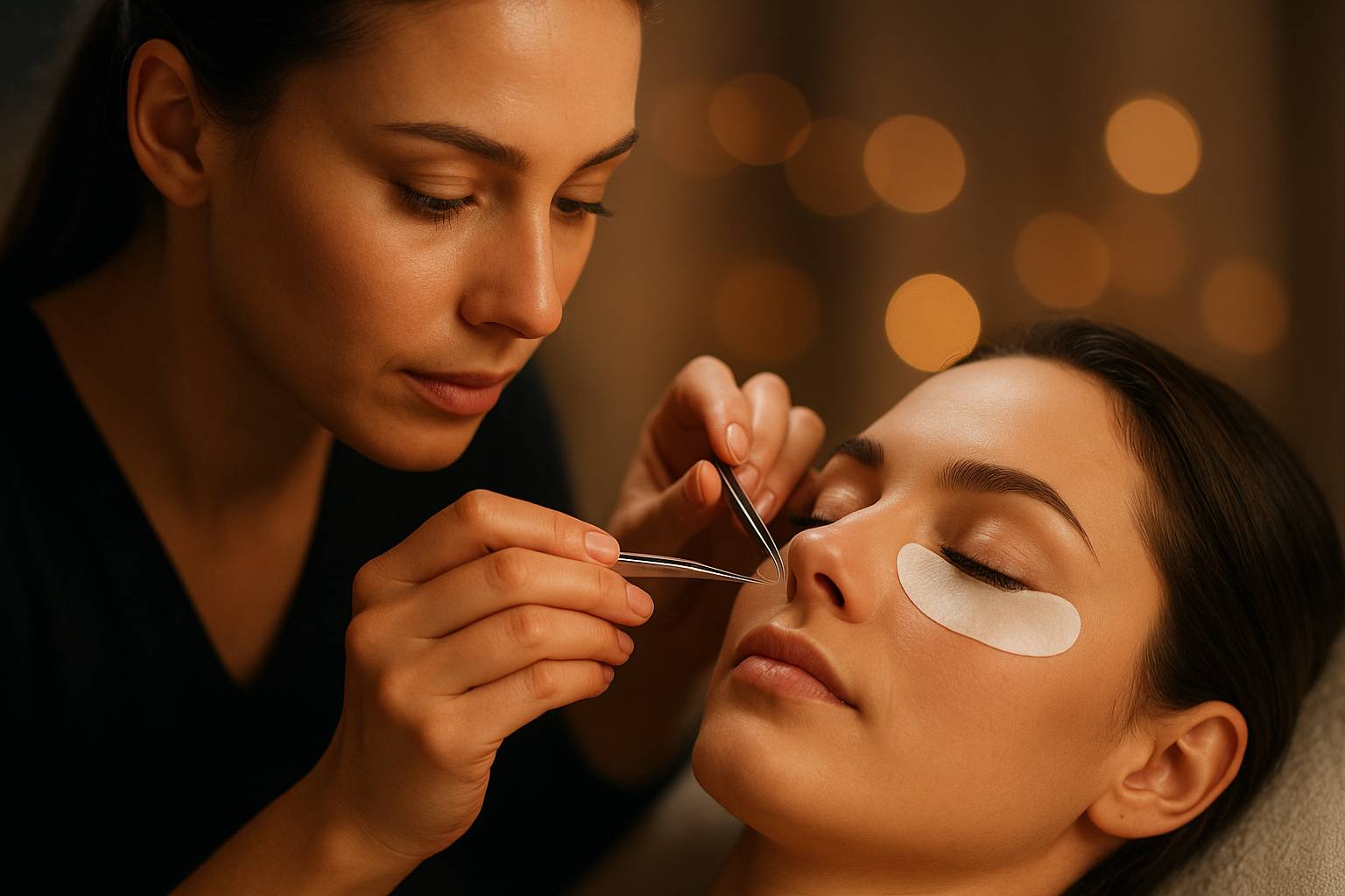 Maîtriser l’art du cil à cil : précision et élégance au service de votre cliente